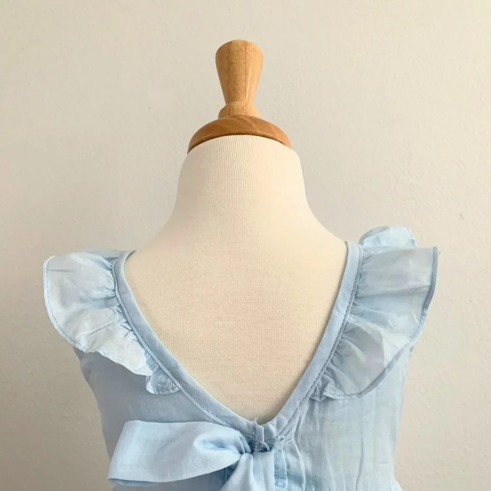 NWT Pretty Girls Sun Dress Eyelet Lace Embroidery Bohemian Spring & Summer 3T